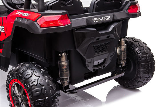 555*2 モーター ホワイト 24V キッズ ライド・オン・カー 2022 再充電可能な電気UTV 2席
