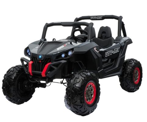 2.4G リモコン UTV プラスチック 2 席 大 12V 電動 車に乗れ 子供用 熱電池