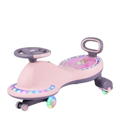 子供がスクーターに乗る 車 自転車 おもちゃ 音楽灯とPUサイレントホイール