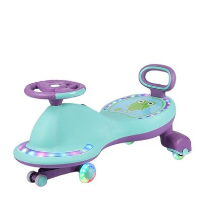 子供がスクーターに乗る 車 自転車 おもちゃ 音楽灯とPUサイレントホイール