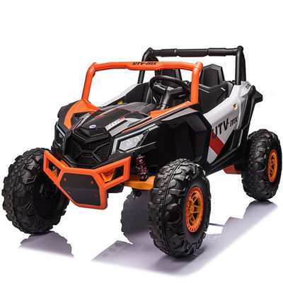 PP プラスチック 2 座 4 輪 ライト ミュージック キッズ UTV 12V10AH バッテリーで車に乗るおもちゃ