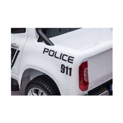 免許警察車 12V 子供 充電車 2.4G リモコン付き 本物の車 2人座
