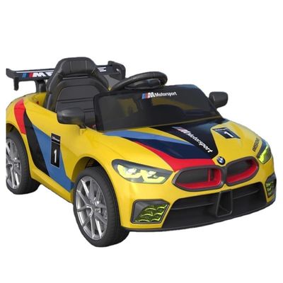 黄色 黒 白色 赤 6V 電動 車に乗る 子供向け 調整可能なオプション