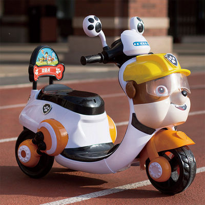 494PCS 子供用電動バイク トライサイクルのおもちゃ 車に乗る 2-5歳児向け