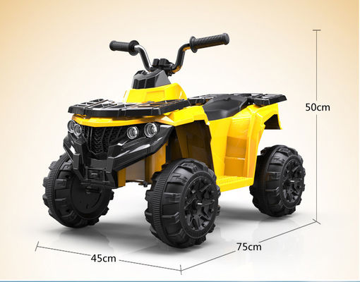6v ATV ビーチカー ヘッドライト付き 再充電可能な電気 車に乗れ 2-6歳児