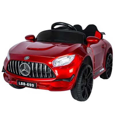 涼しい照明とダブルドアの子供のためのプラスチック 2023 Ride On Car 電動玩具