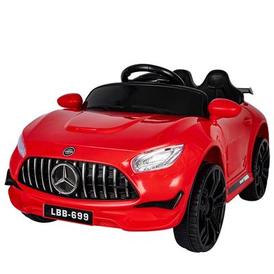 涼しい照明とダブルドアの子供のためのプラスチック 2023 Ride On Car 電動玩具