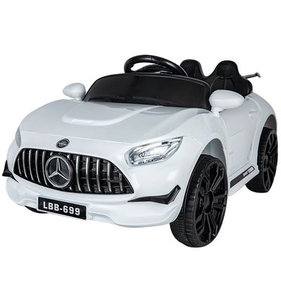 涼しい照明とダブルドアの子供のためのプラスチック 2023 Ride On Car 電動玩具