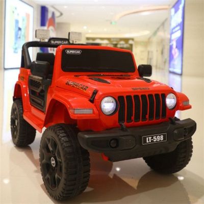子供は車に乗る リモコンと充電可能なバッテリー付きの12V電動2人乗り