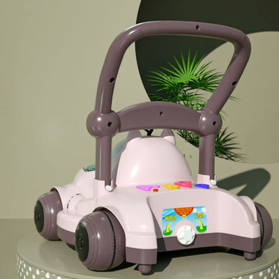 プラスティック キッズ 押す車に乗る カーノップなし モーターなし カスタムデザイン ピンク/ブルー/ホワイト