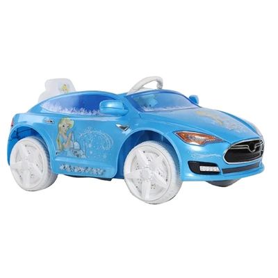 6V電動車 LEDフロントライト付き 2人座 3歳から8歳の子供に最適