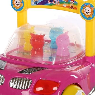 ミュージカル ラバーホイール ベビーウォーカー 2022 モデル 2歳から4歳までの子供のための玩具に乗る