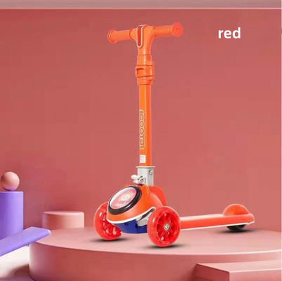 子供 3ホイール スクーターで滑る 音楽照明と折りたたみのデザイン GW NW 22.8KG/20.8KG