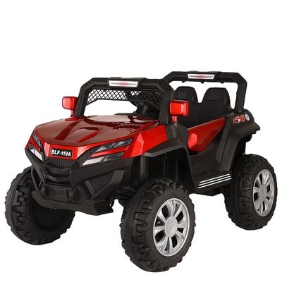 6v4*2 スーパーパワー オフロード 自動車 電気 双駆動 児童車 白