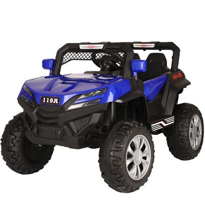 6v4*2 スーパーパワー オフロード 自動車 電気 双駆動 児童車 白
