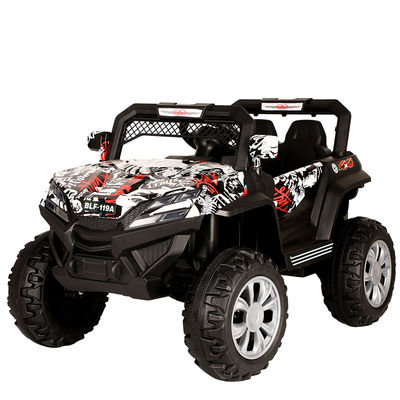 6v4*2 スーパーパワー オフロード 自動車 電気 双駆動 児童車 白