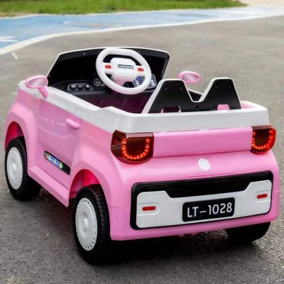 4輪電池 プラスチック 赤ちゃん 子供 電動玩具 リモコン 12V*390*2 モーター