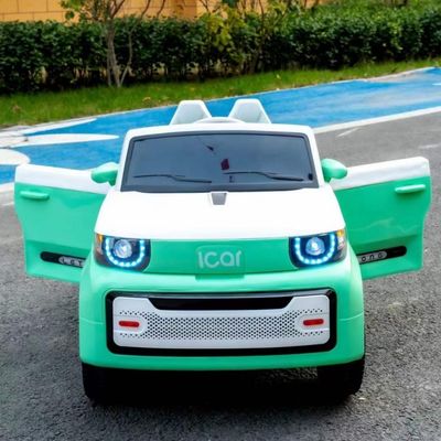 4輪電池 プラスチック 赤ちゃん 子供 電動玩具 リモコン 12V*390*2 モーター