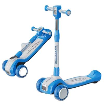 2022 PUホイール 多機能折り畳み式 スクーターに乗る 子供用車 ユニセックス 性別