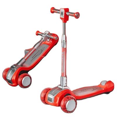 2022 PUホイール 多機能折り畳み式 スクーターに乗る 子供用車 ユニセックス 性別
