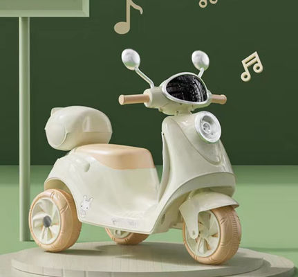 PP プラスチック 6v 電気自動車バイクに乗る 子供用 収納箱とライト 2023