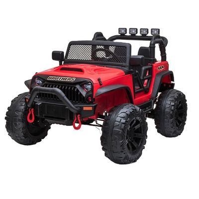 12Vバッテリー 4X4オフロード リモコン付きの大きな子供用おもちゃ車