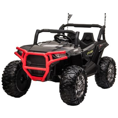 PP プラスチック 12V 2人座 電池 玩具車に乗る 子供 2-4歳