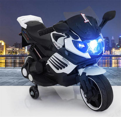 子供 玩具 車 6v 電動バイク ライトと補助車輪の車に乗る