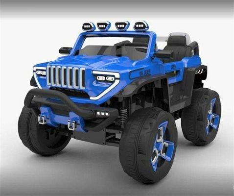 プラスチック製 子供用 電動 玩具 車 に 乗っ て 超 大きめの 収納 箱 と 四輪 を 備える