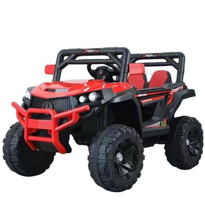 108*62*66cm プラスチックオフロード 車に乗る 子供向け 12v 高級 2人乗り電動車