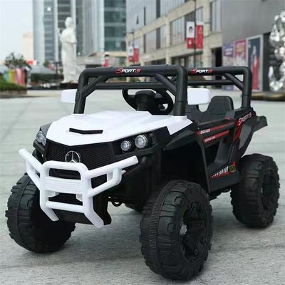 108*62*66cm プラスチックオフロード 車に乗る 子供向け 12v 高級 2人乗り電動車
