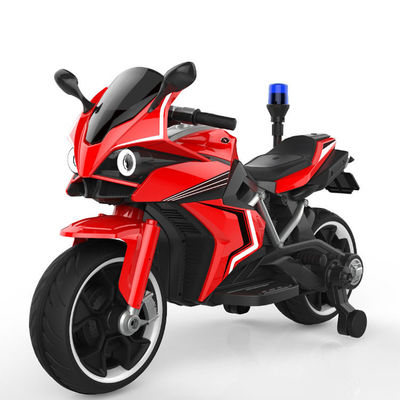 一触動で起動 12V 電動 車に乗せ 子供 警察 モーターサイクルのおもちゃ 警察ライト