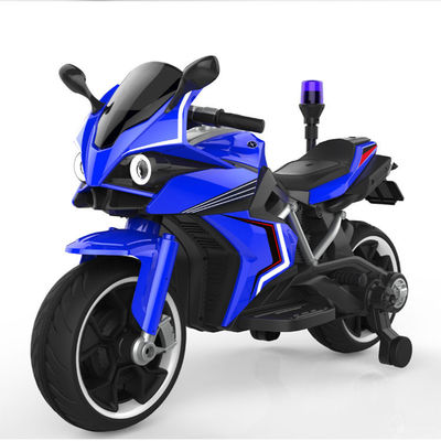 一触動で起動 12V 電動 車に乗せ 子供 警察 モーターサイクルのおもちゃ 警察ライト