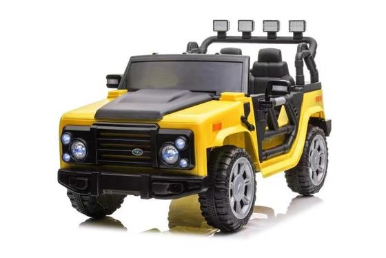 黄色い24V2人乗り 子供用電気自動車 2022年