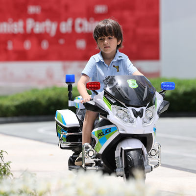 警察 子供 2輪乗車 車 子供 モーターサイクルのおもちゃ カートンのサイズ 106*38*64cm
