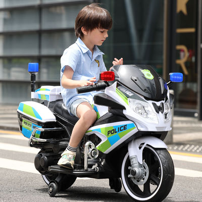 警察 子供 2輪乗車 車 子供 モーターサイクルのおもちゃ カートンのサイズ 106*38*64cm