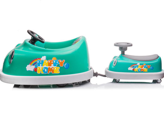 Unisex Ride On Electric Bumper Cars with Carry Handle and Remote Control 携帯ハンドルとリモコンを搭載した電気バンパーカー