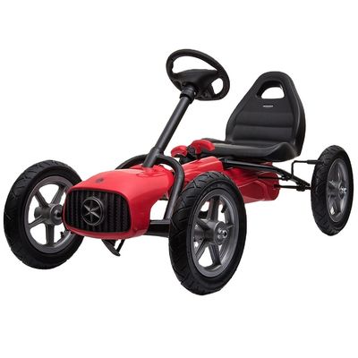 5~12歳 調整可能な座席 子供のペダルに乗る ゴーカート 車用PPプラスチック