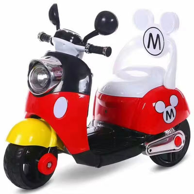 リモート充電 幼児用電気三輪車 音楽車 ピンク色