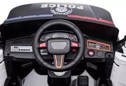 リモコンとシフトベルト 2022年 子供用のおもちゃ車に乗る 警察様式 充電可能