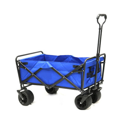 快適な200ポンドの荷重を担う 折りたたむ式折りたたむワゴンカート 屋外キャンプ