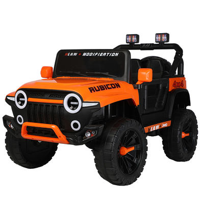 12V4.5 バッテリー ミュージック LEDライト USB リモコン オフロード 玩具 車に乗る 子供向け