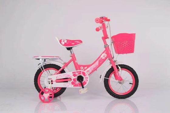 4〜14歳 年齢 2023 16インチペダル2輪自転車 2つのネイルスタンドとプラスチックフェンダー