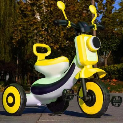 ライト ミュージック 閃く車輪 子供の3輪式ベビーペダル自転車 2-4歳