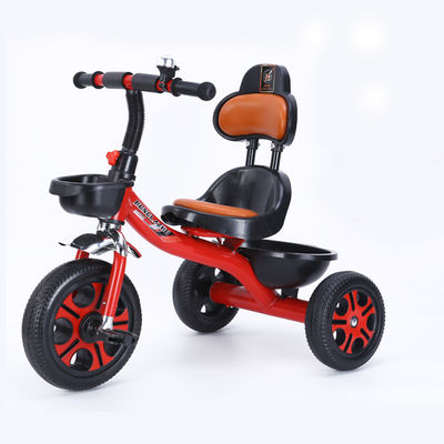 革のシートと安装の面倒がない 2023 5-7歳児のための子供用三輪車