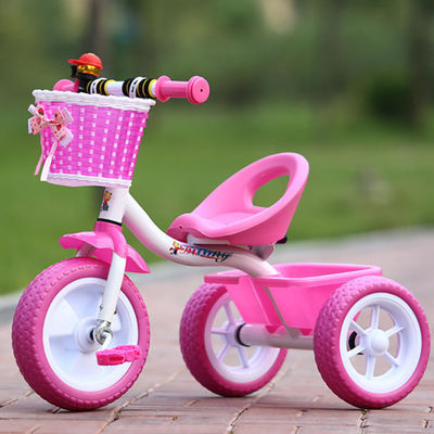 3輪三輪車 子供自転車 ペダル付き 2-6 歳 の 赤ちゃん に 適し