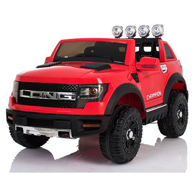 2023年 12v 電動 2 シート キッズSUV 赤い巨大サイズでリモコン付きの車に乗る