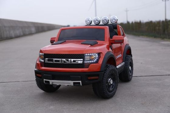 2023年 12v 電動 2 シート キッズSUV 赤い巨大サイズでリモコン付きの車に乗る