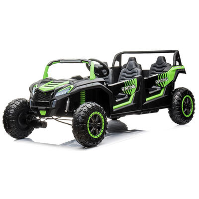 リモコン 24v UTV 4人乗り 車に乗る 大人と子供 赤ピンク色
