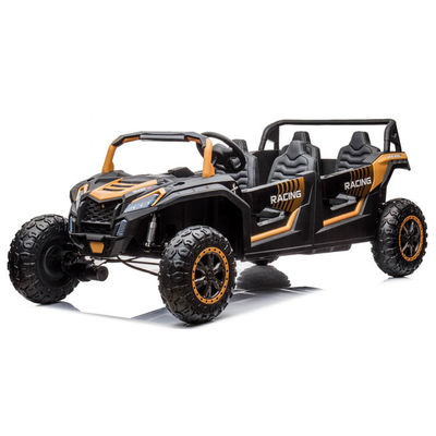 リモコン 24v UTV 4人乗り 車に乗る 大人と子供 赤ピンク色